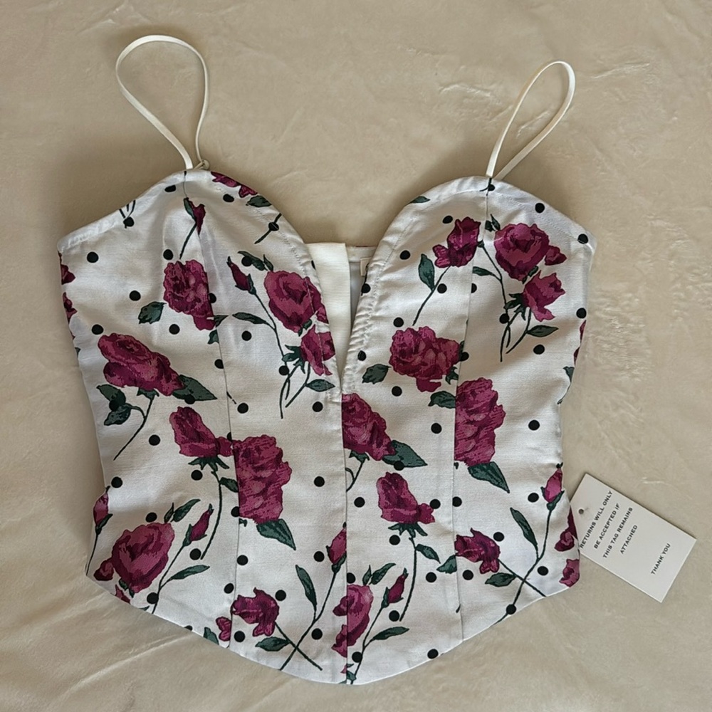 For Love and Lemons Bustier Top - XS